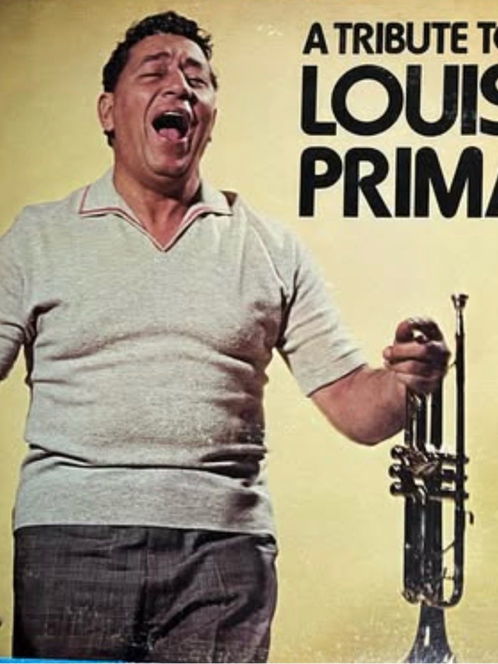 VINTAGE  “A TRIBUTE TO LOUIS PRIMA” VINYL RECORD ALBUM